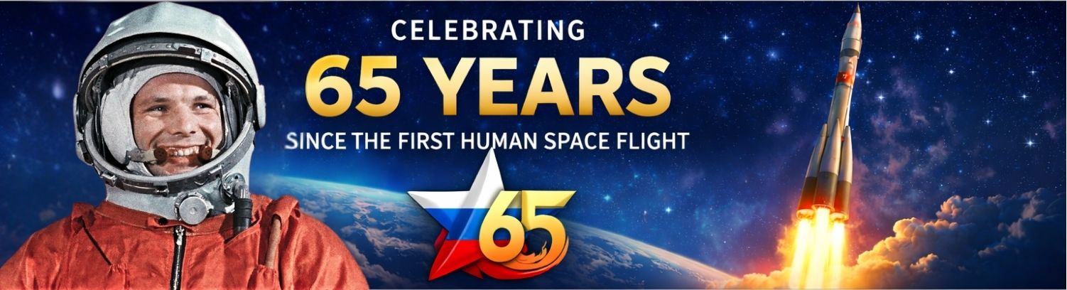 60 years since the first human space flight