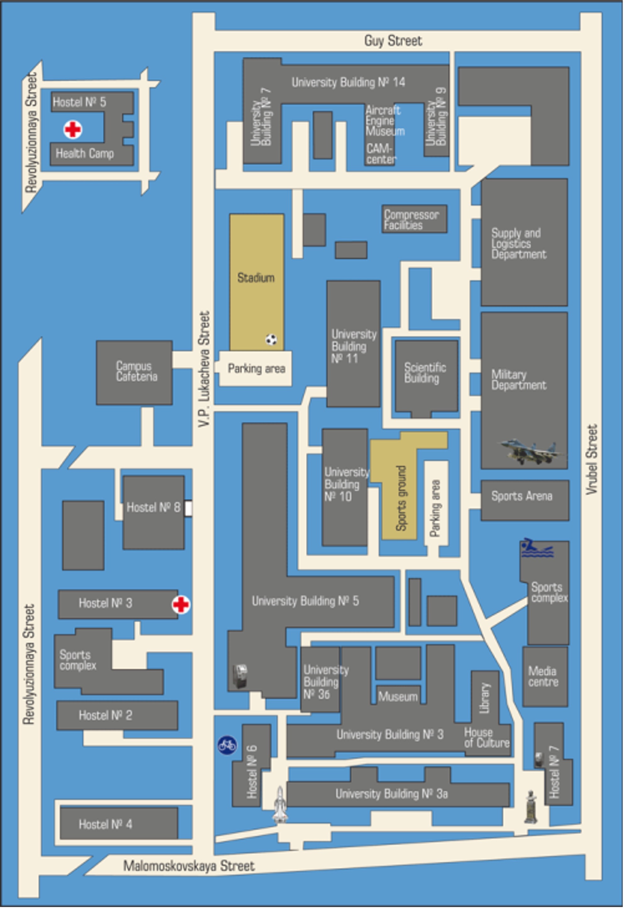 Map of School Locations